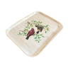 Vintage bird tray