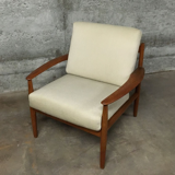 Danish mid-century 118 armchair by Grete Jalk for France & Son, 1950