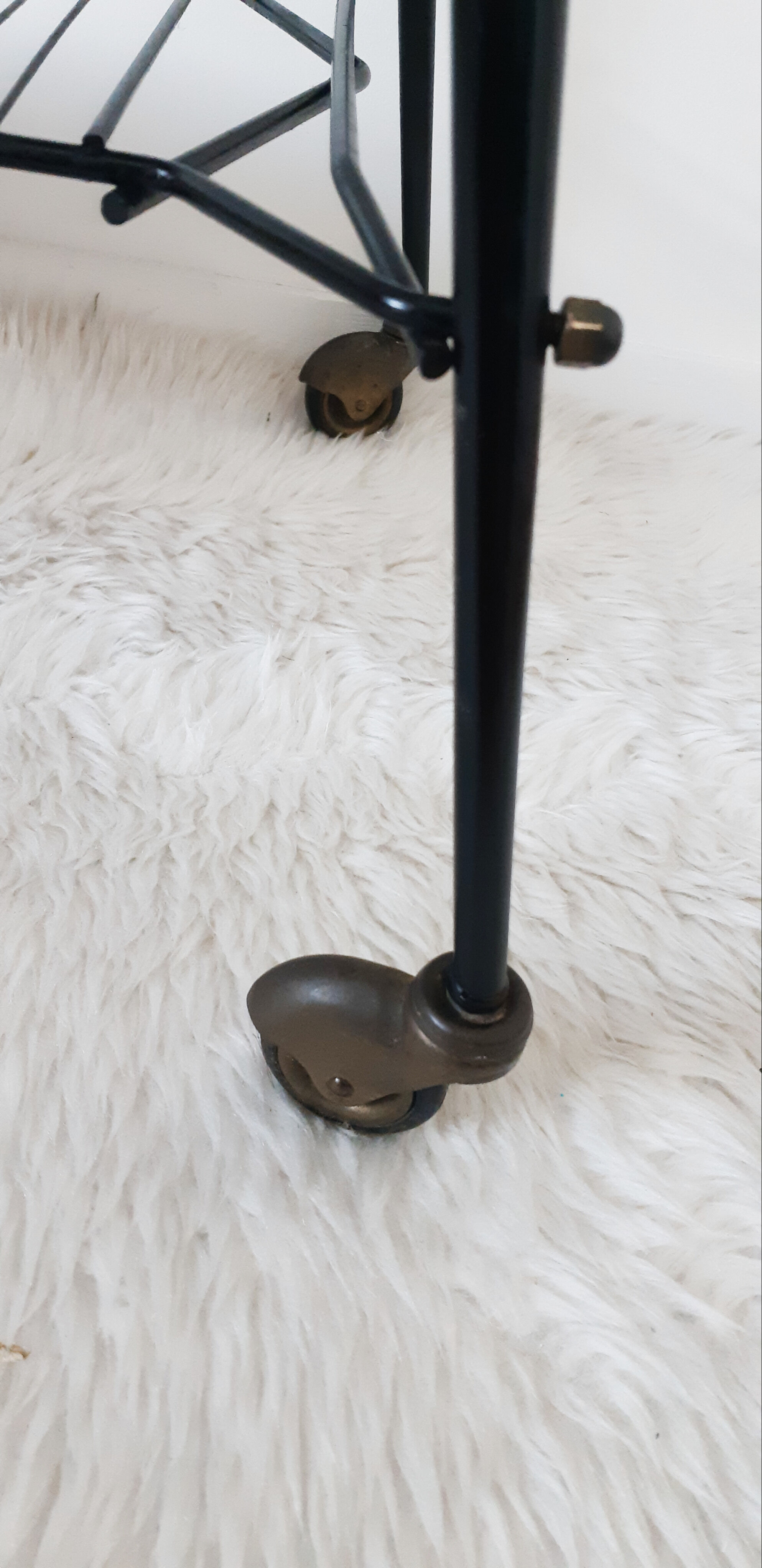 Vintage TV table restyled