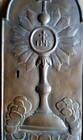 Antique bronze tabernacle door from the 18th century