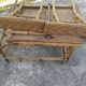 Former rattan and bamboo lounge chair in 1920