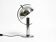 Large exceptional 1960s chrome table lamp by Gebrüder Cosack