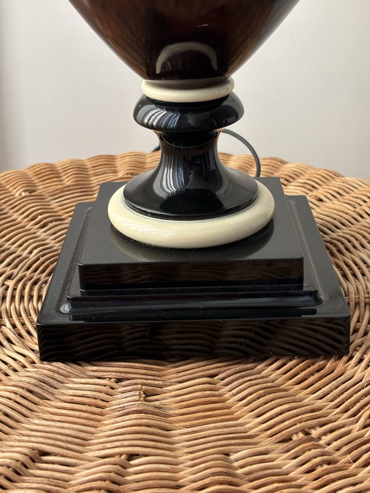Vintage ceramic lamp base