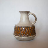 Ceramic vase 4077 VEB Haldensleben, decorative vase, made in Germany