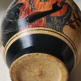 Greek amphora vase/goddess athena museum reproduction