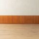 Two-piece hi-fi sideboard from the 1960s, teak veneer