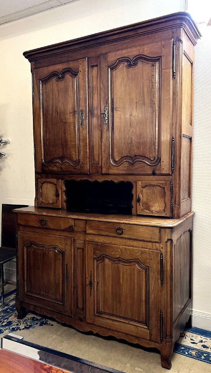 Louis XV Style Buffet in Solid Walnut