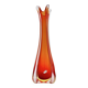 Murano Vase - Ouraline - Sommerso - Red & Yellow - 28cm