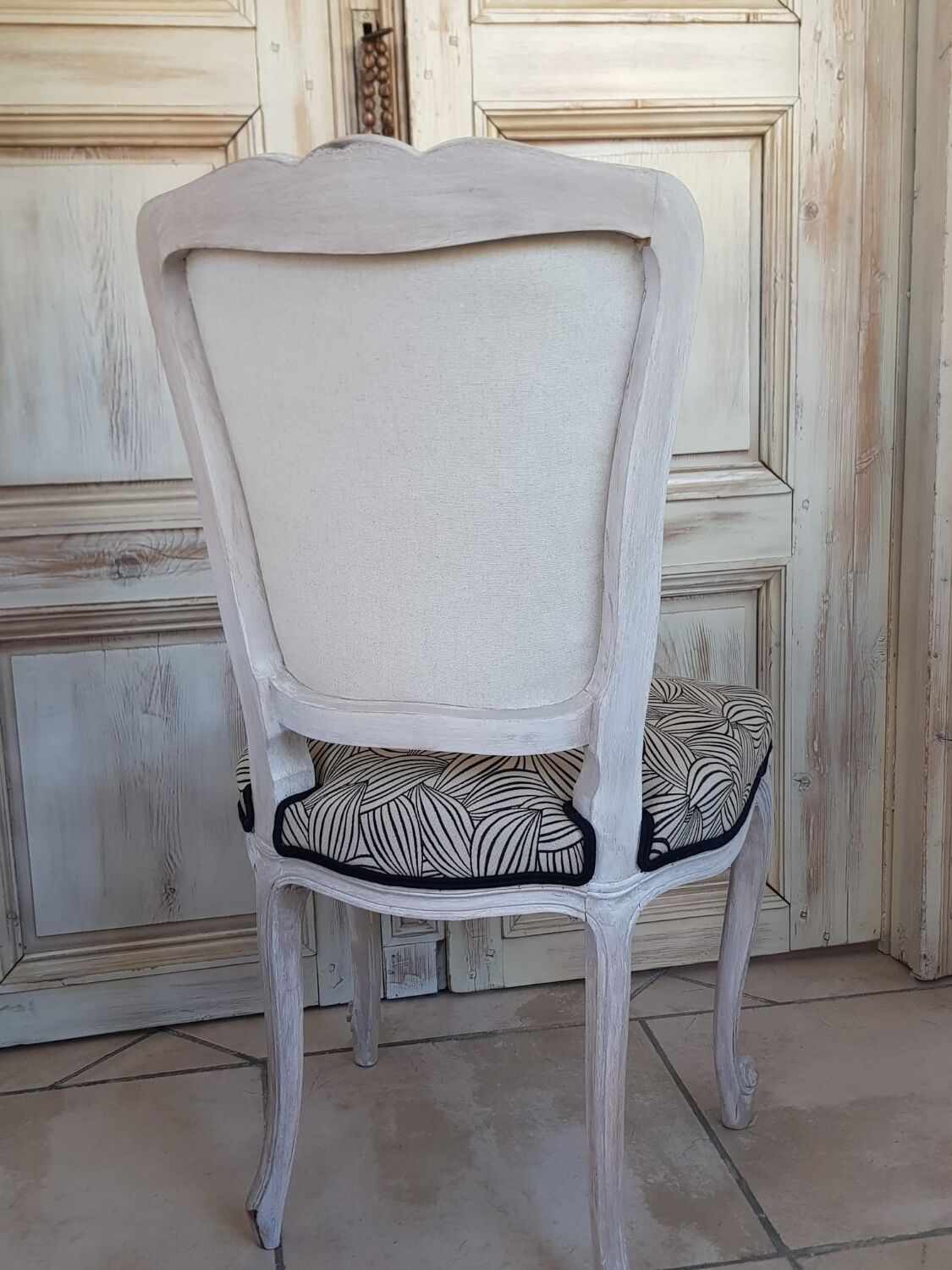 4 chaises Louis xv
