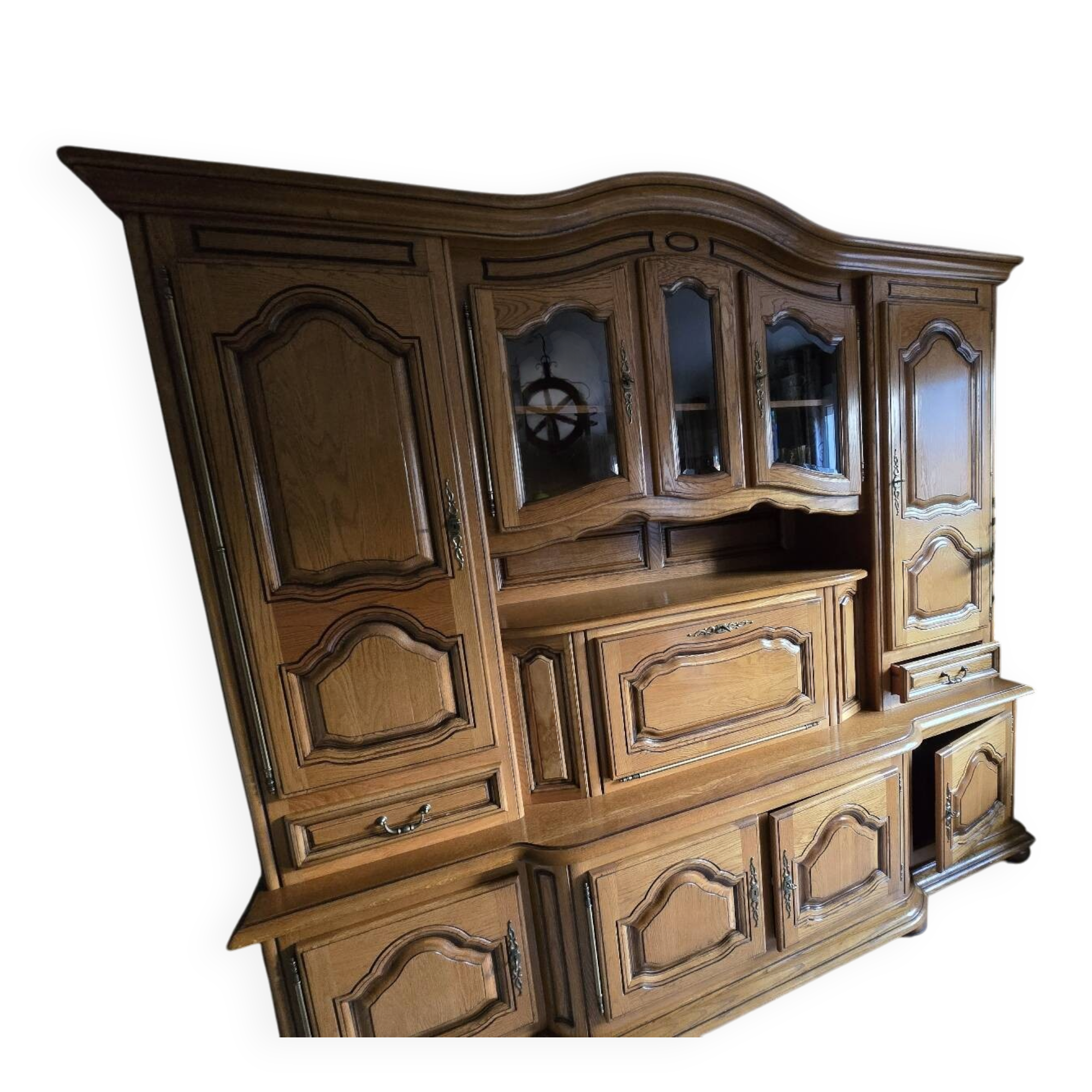 Light oak dining room sideboard