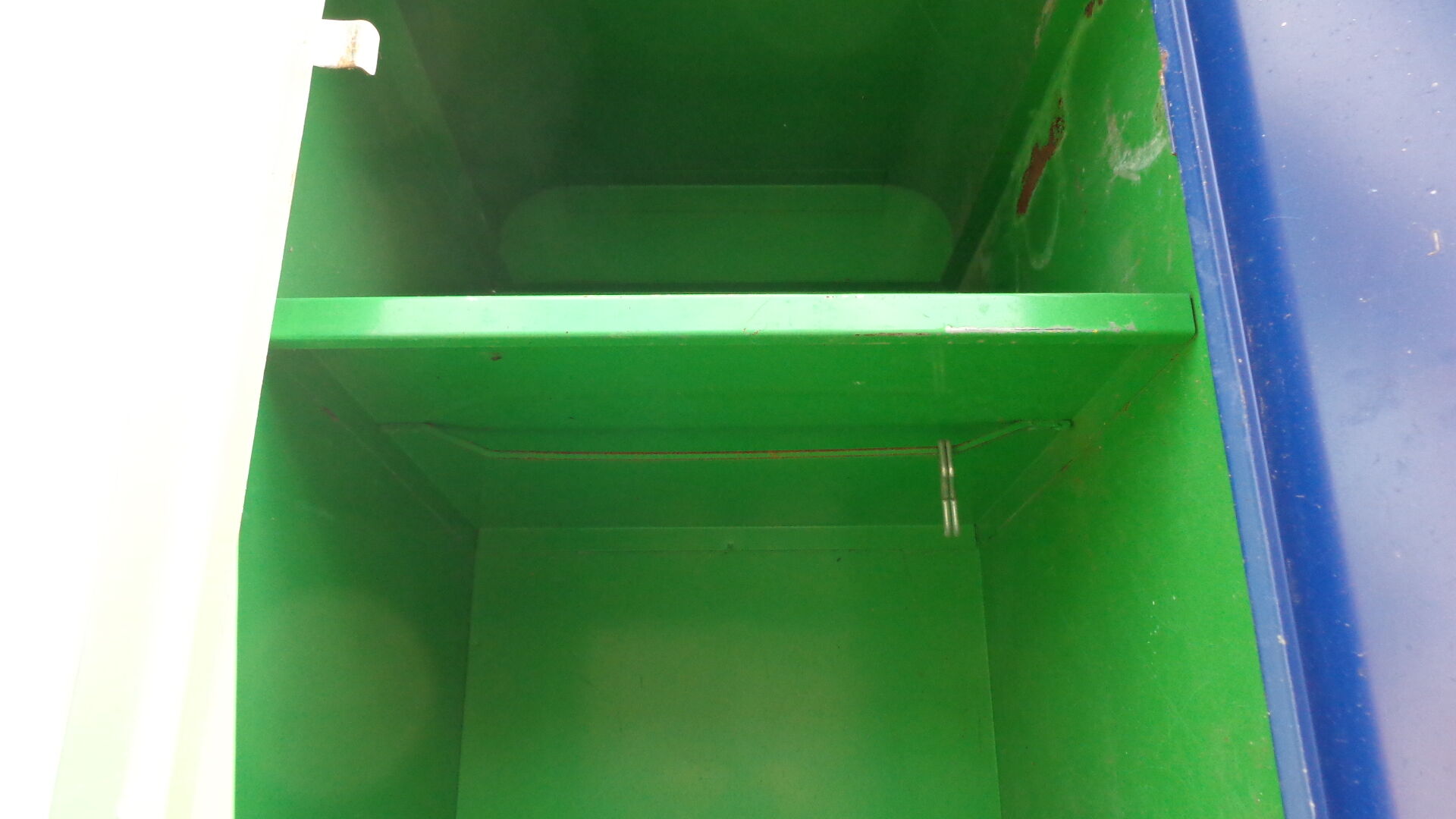 2 multicolored changing rooms