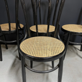 Series of 4 bentwood chairs