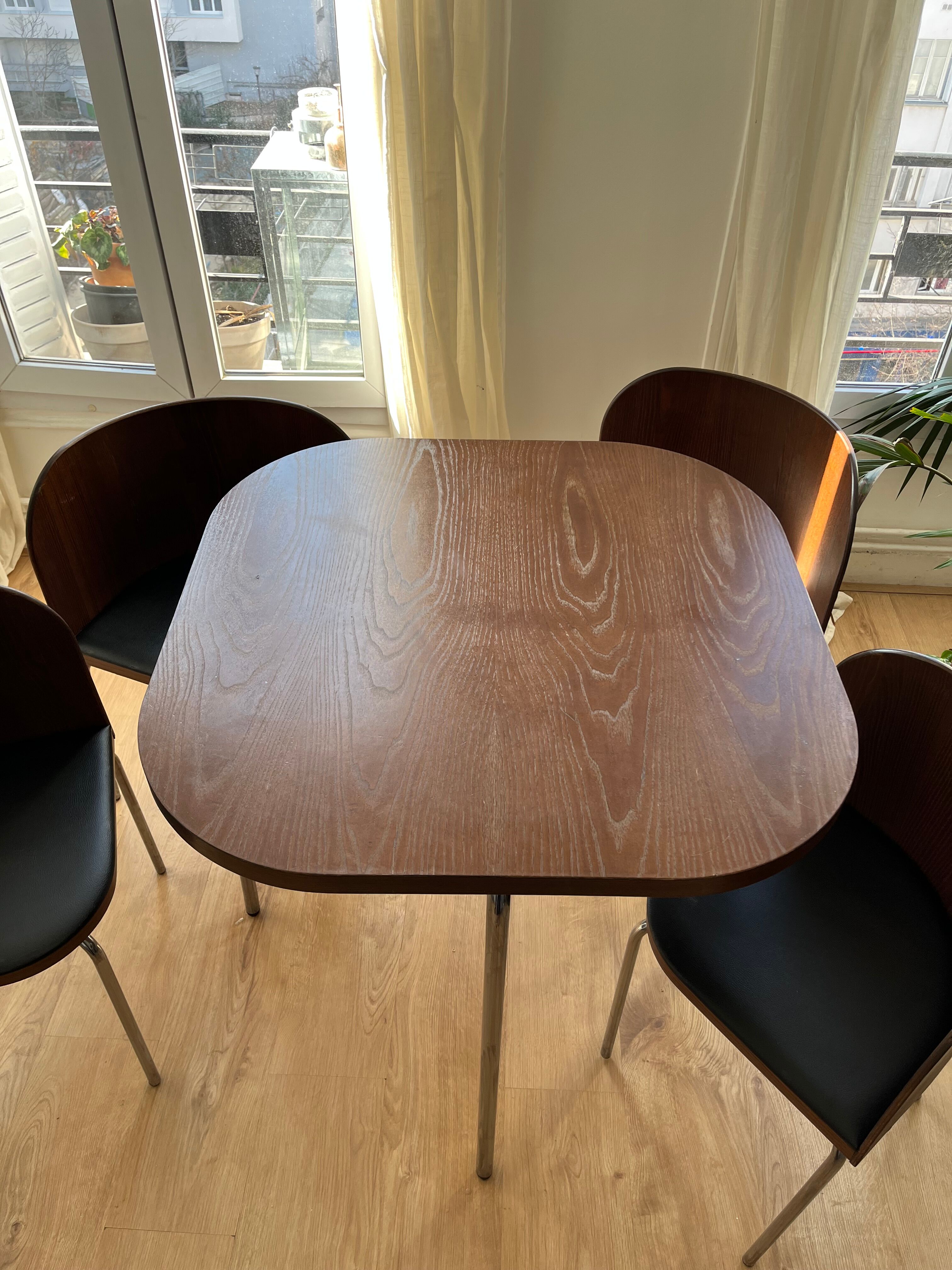 【廃盤品】IKEA FUSION ヴィンテージ ダイニングセットOLD IKEA オシャレ IKEA イケア テーブル 貴重品 廃盤品 75/125 廃盤品】IKEA