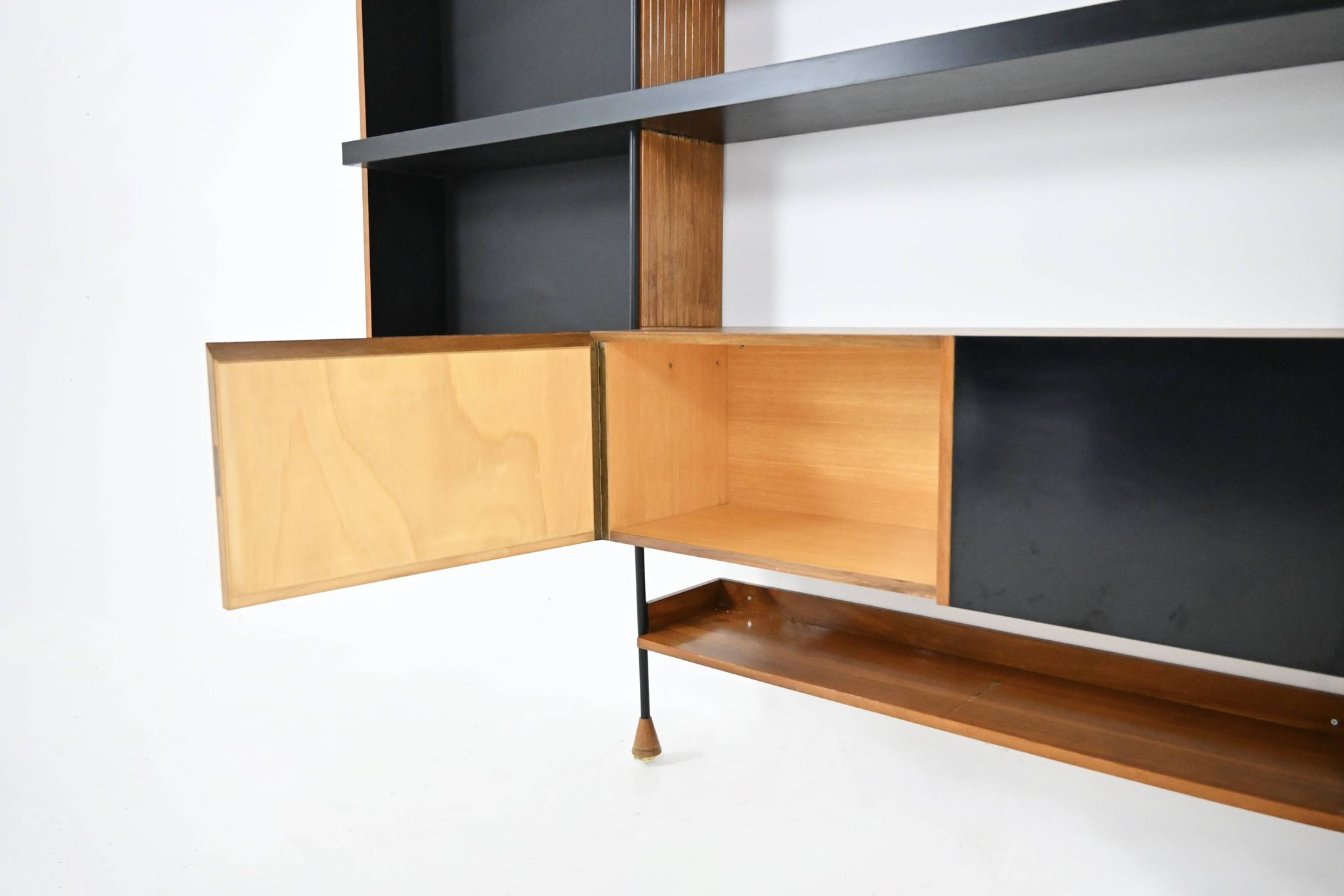 Wall library by Luigi Fornasari, 1950s