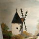 Oil on canvas, landscape