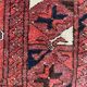 Old Afghan Turkmen carpet 85x148 cm