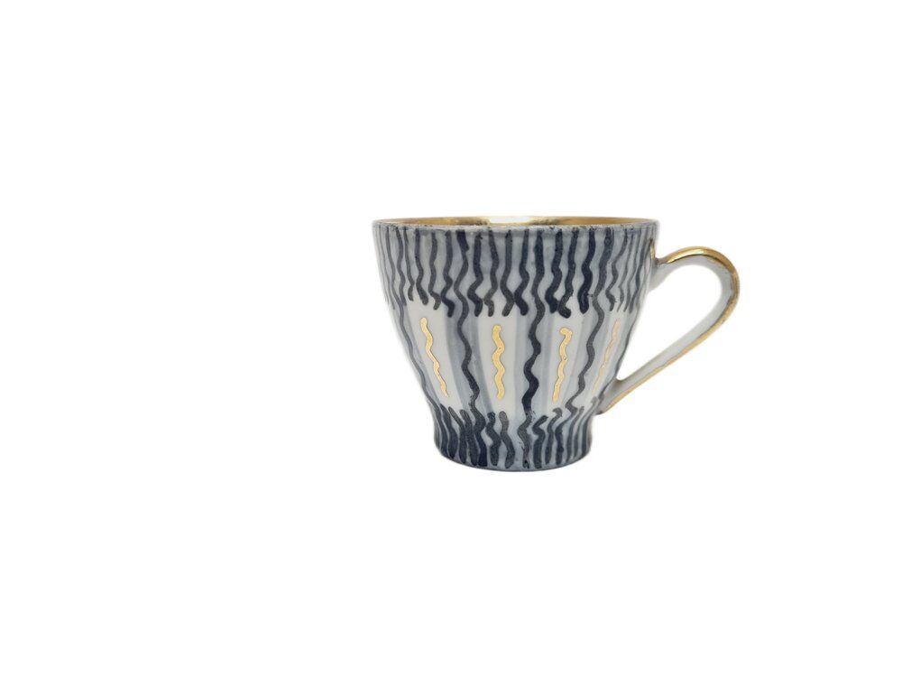 Porcelain Karolina cup from Department Kwiatogal, Poland, 1960s