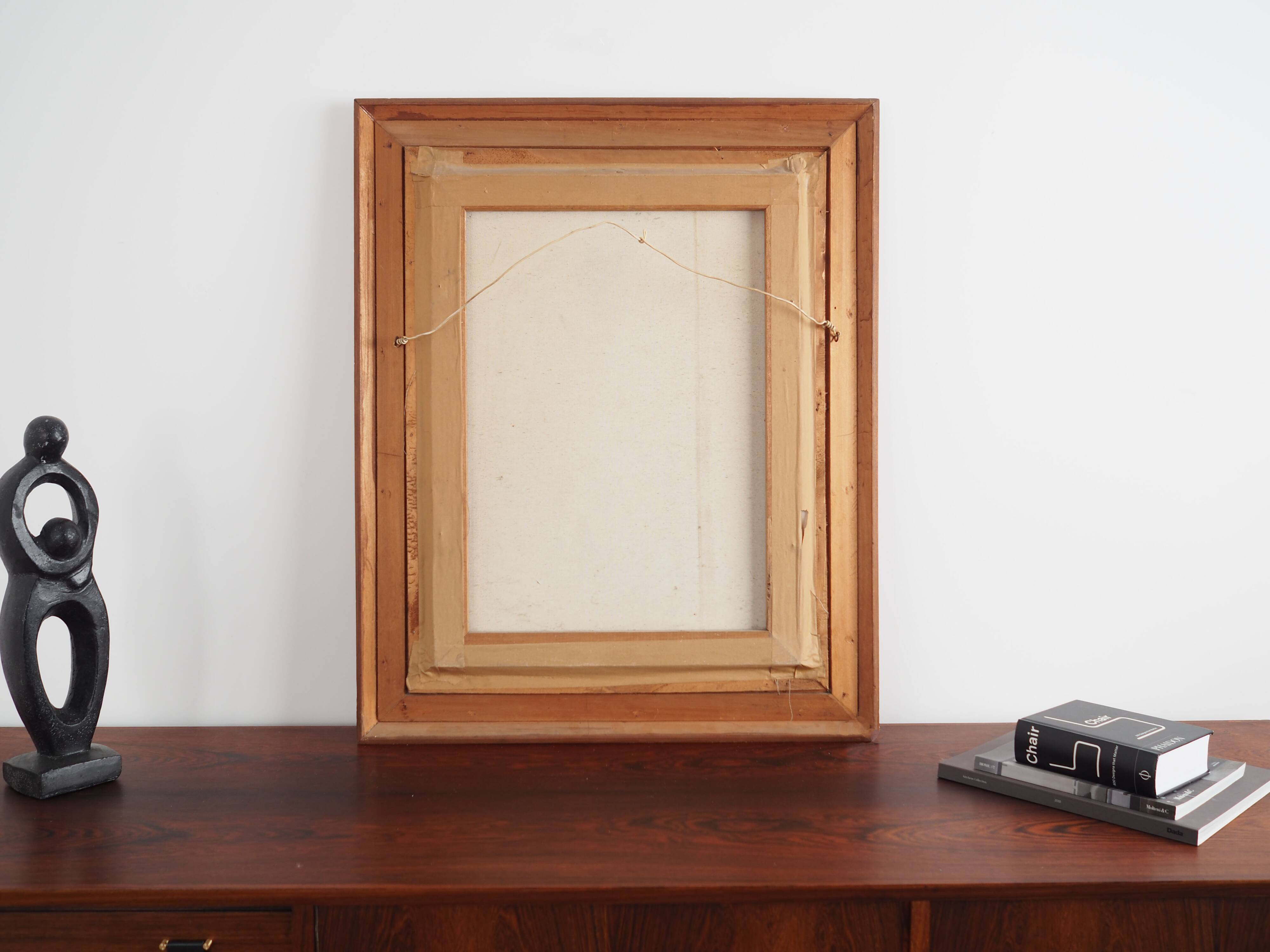 Painting „The Night Fishing”, Scandinavian design, 1970s