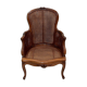 Louis XV style armchair, late 19th century