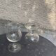Set of 7 large Luminarc France wine glasses in transparent glass on a stem