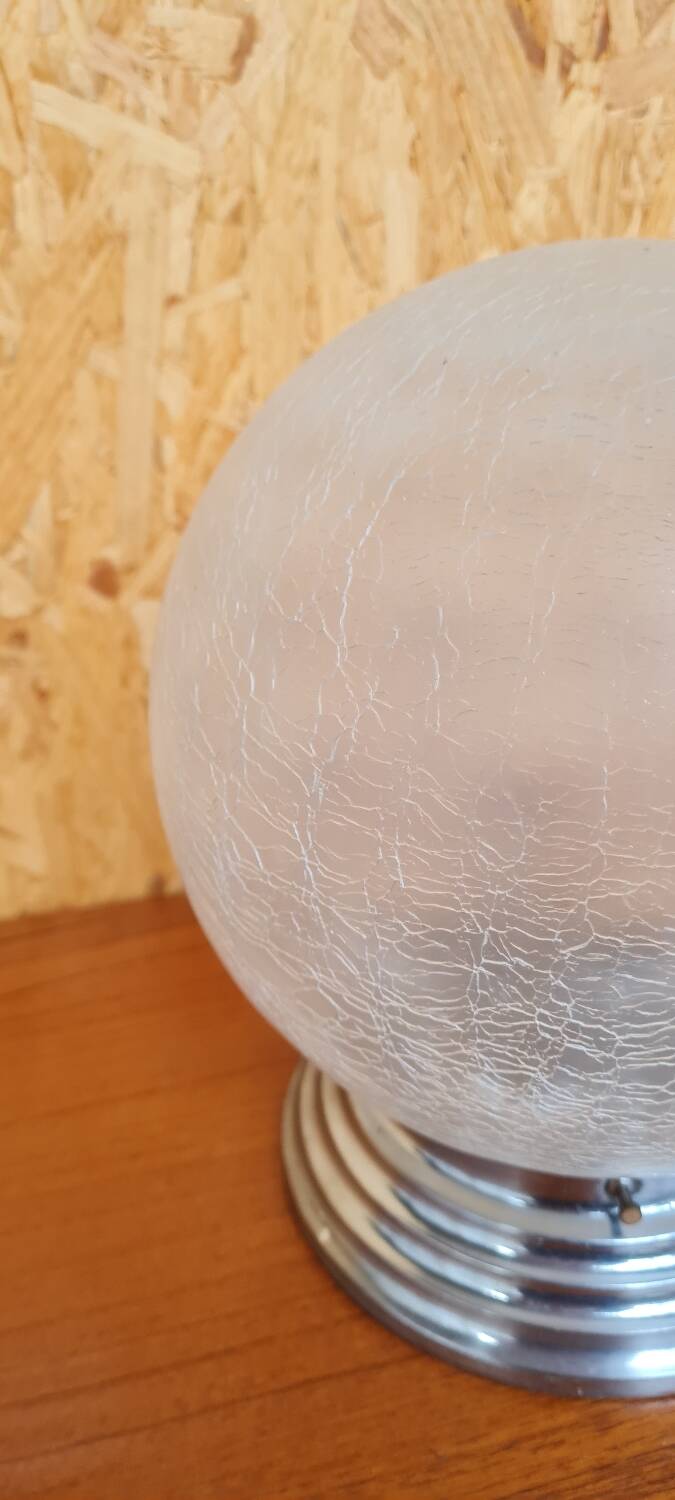 Frosted glass ceiling light 1950