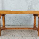 Vintage kitchen island loom table