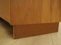 Danish ash veneer bookcase with adjustable shelves, 1970s