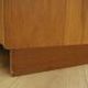 Danish ash veneer bookcase with adjustable shelves, 1970s