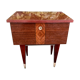 Vintage varnished bedside table