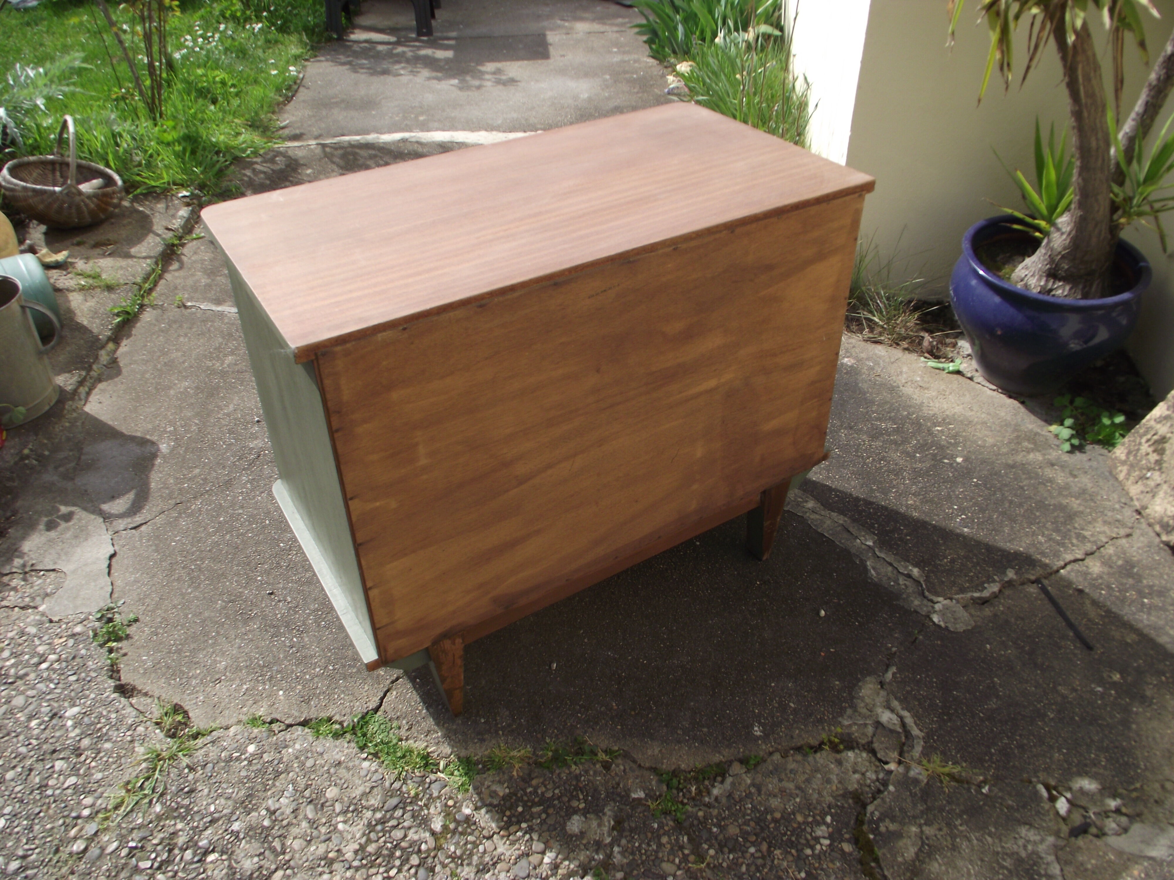 Commode peinte des années 50/60