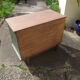 Commode peinte des années 50/60