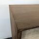 Modernist sideboard in oak with rattan doors.
