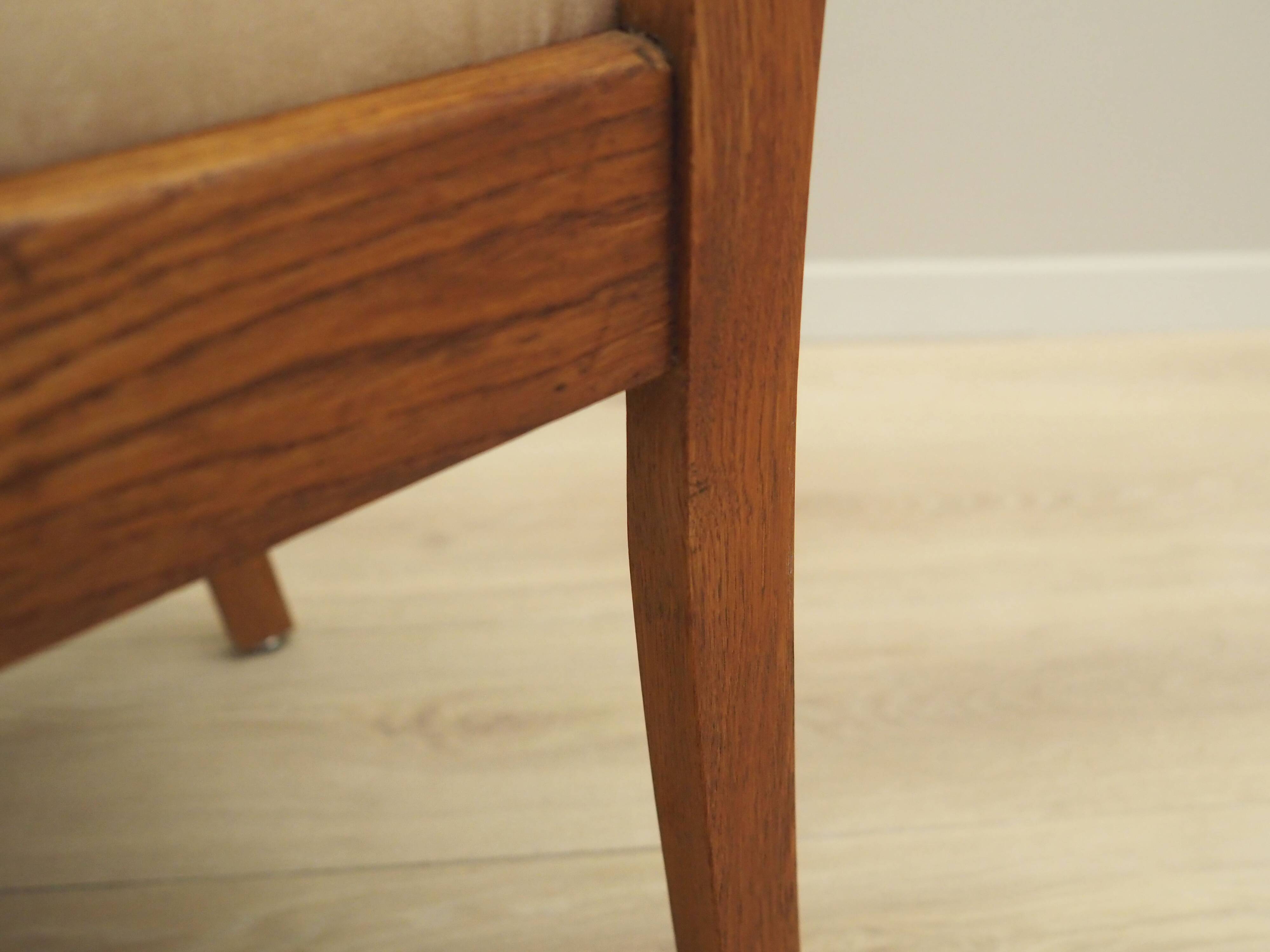 Fauteuil en chêne, Art Déco, années 1950, production : Danemark