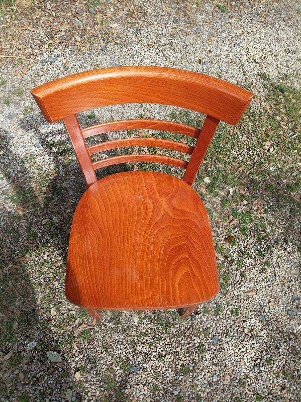 Wooden bistro chair