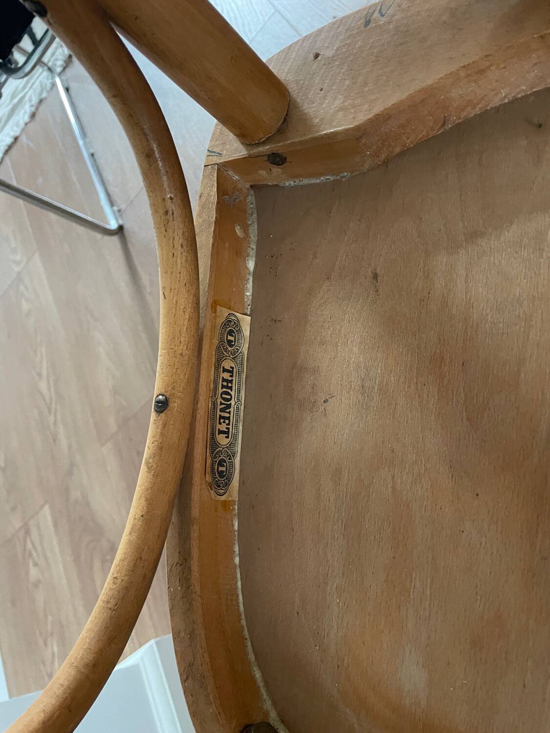 Lot de Chaises Thonet vintage, chaise vintage, chaise de salle à mange