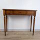 Console in cherry wood with turned legs and drawer – classic charm