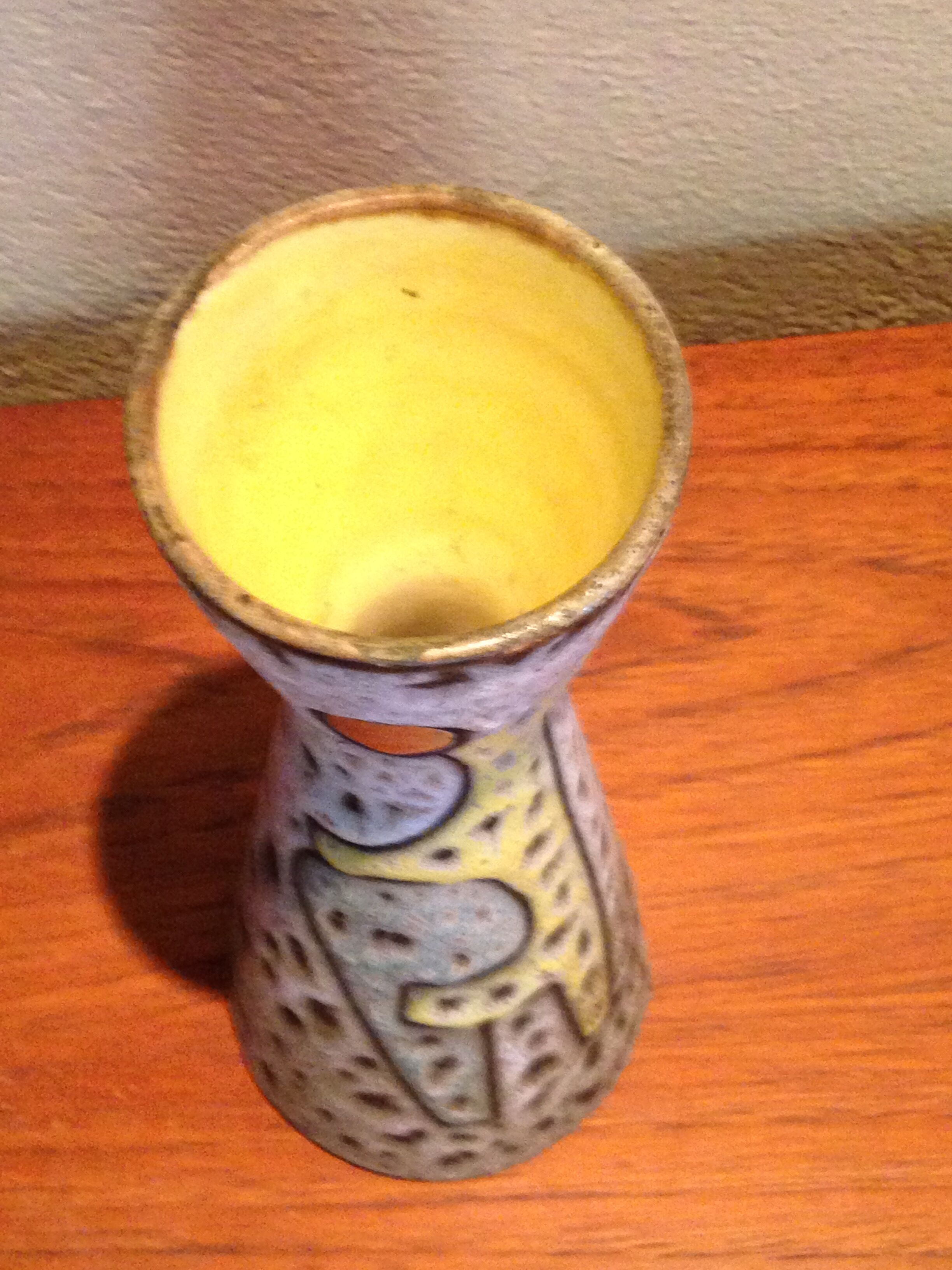 Set of 4 ceramics Vallauris 1950