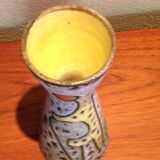 Set of 4 ceramics Vallauris 1950