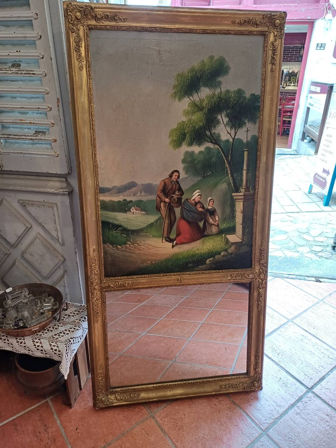 19th century trumeau