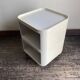 Componibili Caisson 4970 Castelli for Kartell 1969 white Space Aage 1969