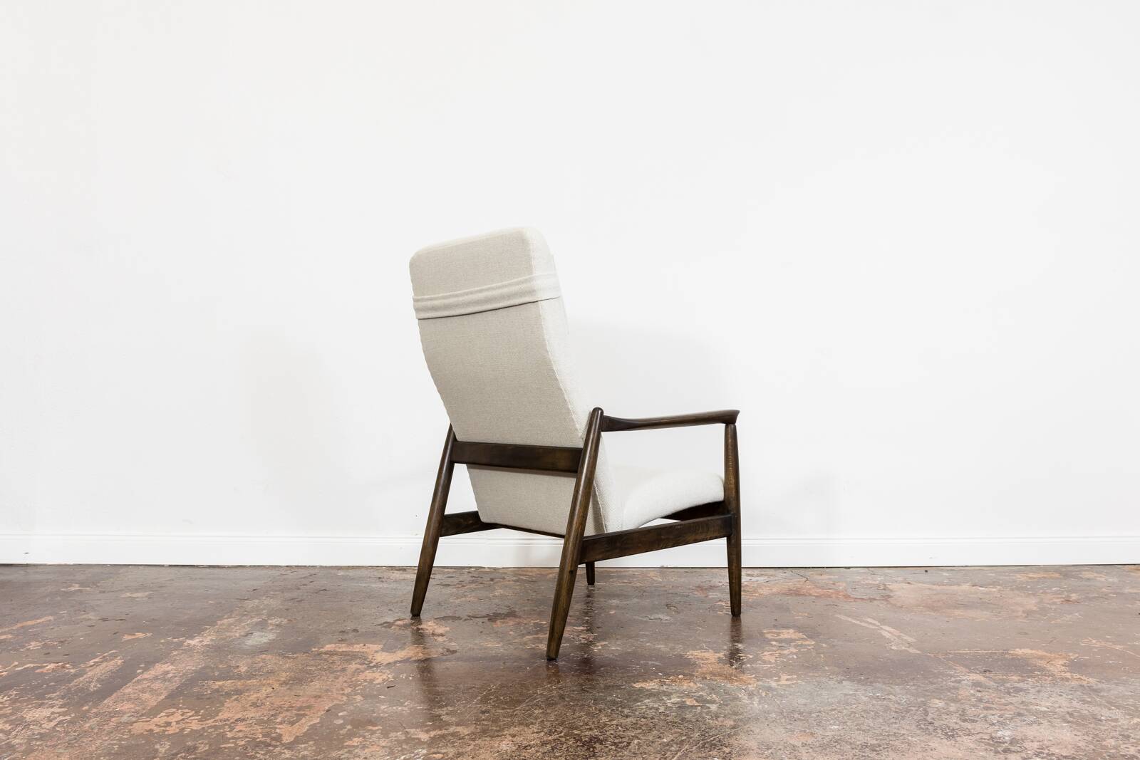 Kvadrat Customizable High Back Armchair Designed By Edmund Homa, 1960s