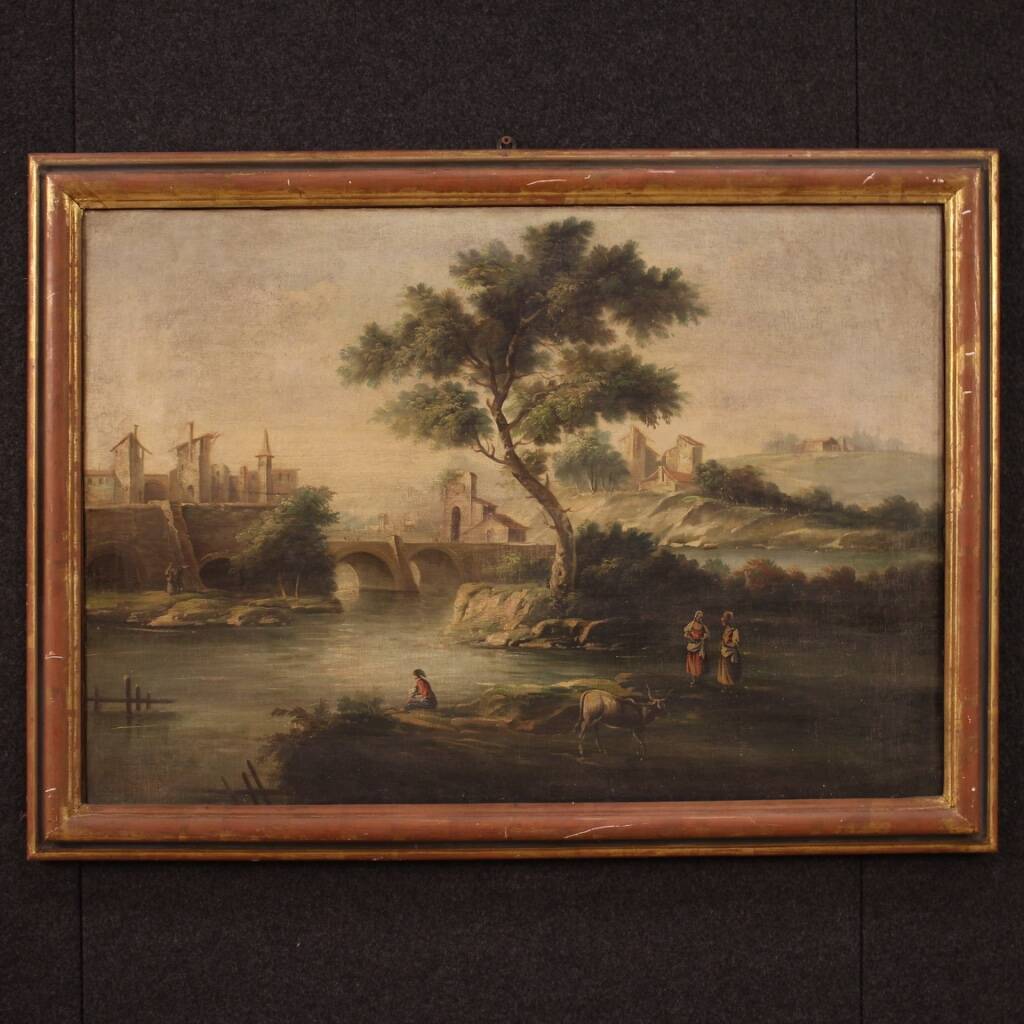 Refined painting from the mid-20th century, landscape