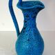 Large vintage fat lava ceramic vase H41cm