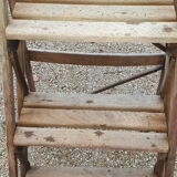 Wooden painter's stepladder