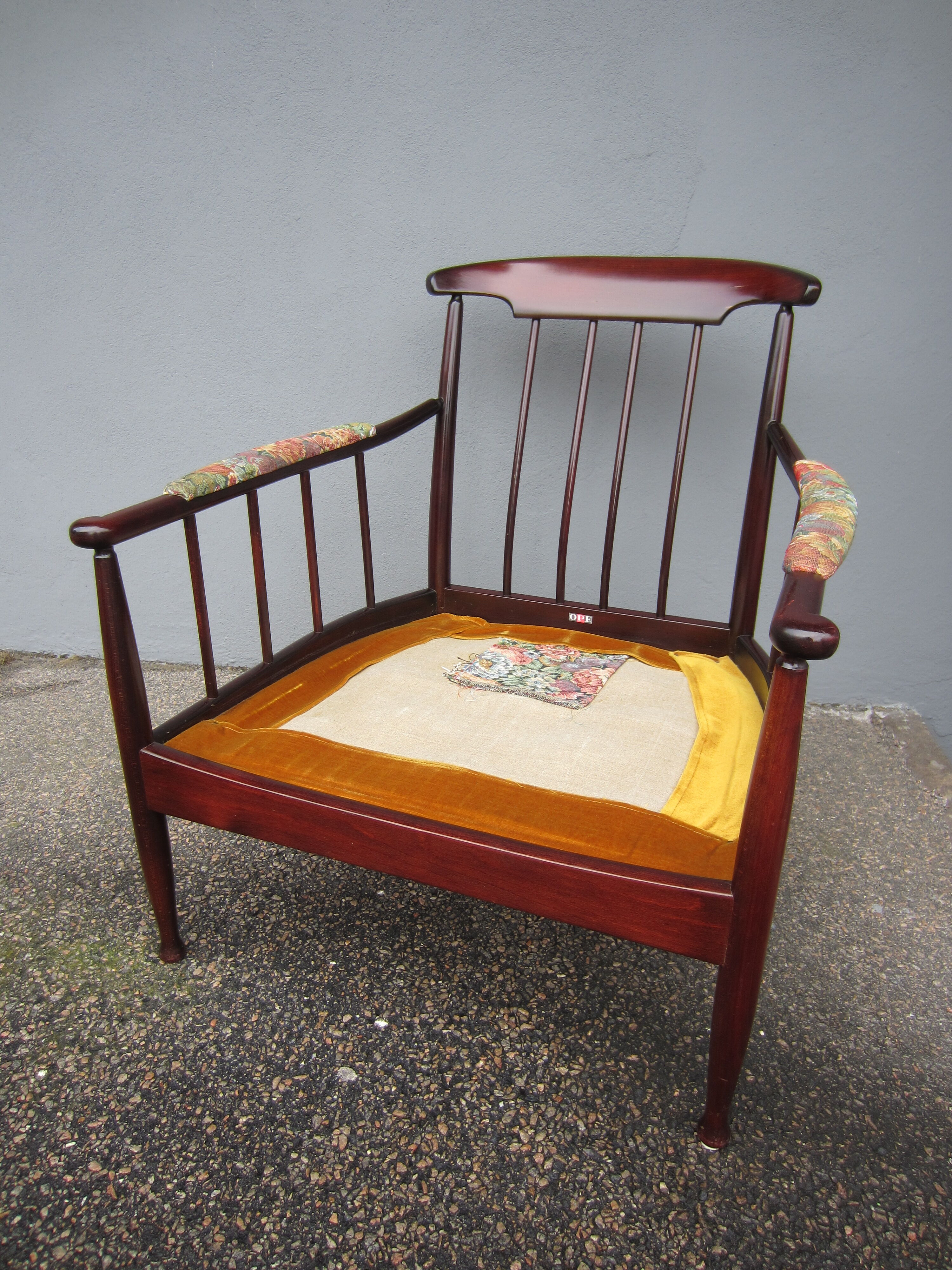 Scandinavian Skrindan armchairs by Kerstin Hörlin-Holmquist for OPE Möbler