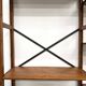 XXL Modernist Library in Solid Pine – 1950s Design – L164 cm