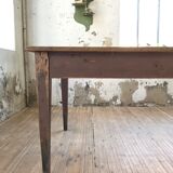 Vintage pine farm table