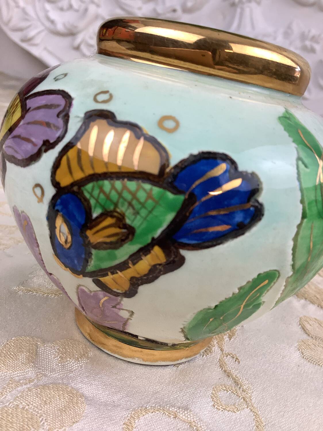 Old Kerina Monaco Ball Vase