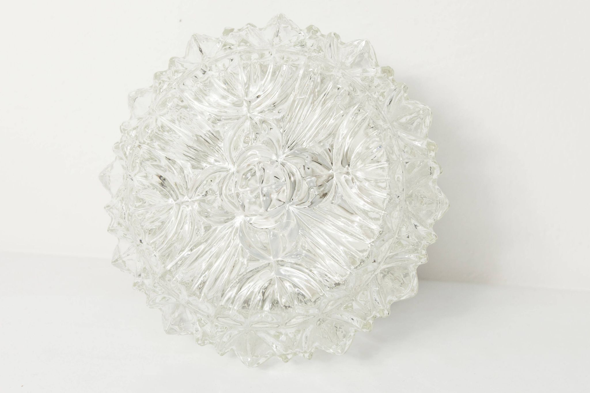 1960s floral round ceiling light
