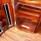 American sofa tip game table 1940